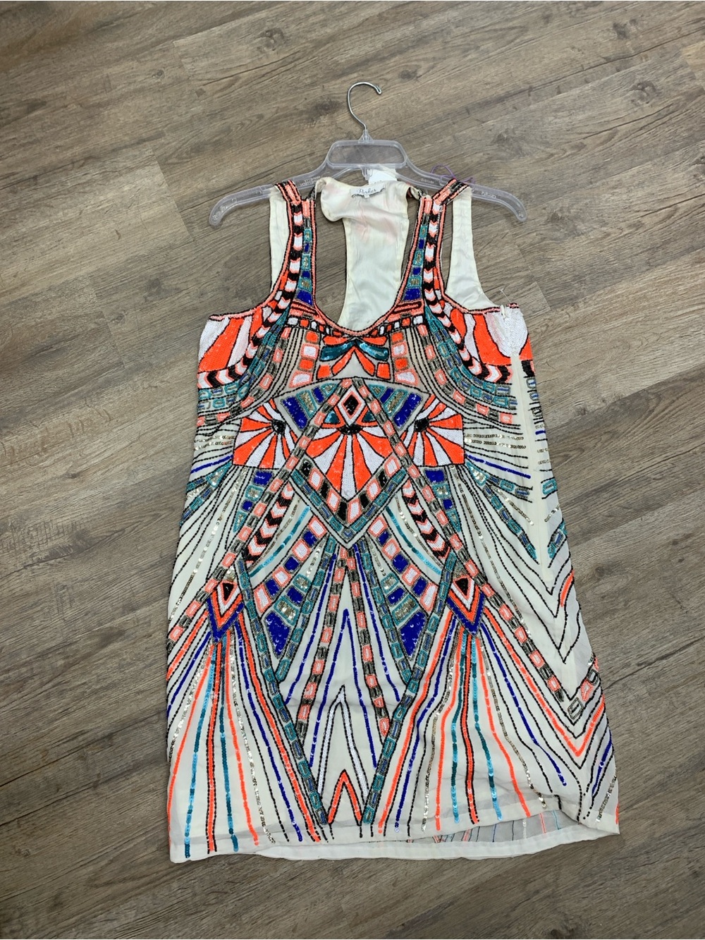 Parker Mini Dress Sequin Multicolor